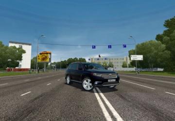 Toyota Highlander 2012версия 26.08.20 для City Car Driving (v1.5.9.2)