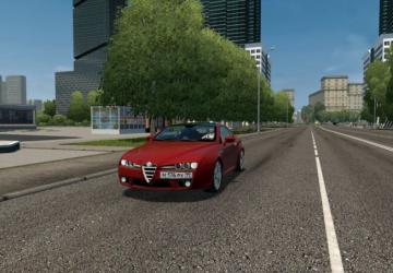 Alfa Romeo Brera 2009версия 23.08.20 для City Car Driving (v1.5.9.2)