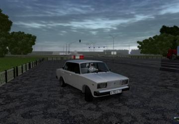 ВАЗ 2107 Дрифт Корчверсия 12.08.20 для City Car Driving (v1.5.9.2)