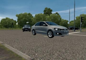 Volkswagen Polo Sedan 1.6 ATверсия 12.08.20 для City Car Driving (v1.5.9.2)