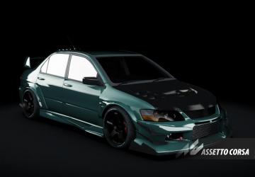 Mitsubishi Evo IX Hellspec (V2)версия 2.01.1 для Assetto Corsa