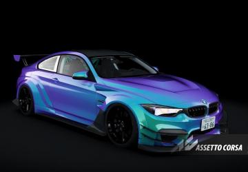 BMW M4 crash.Sp Varis Widebodyверсия 1.1 для Assetto Corsa