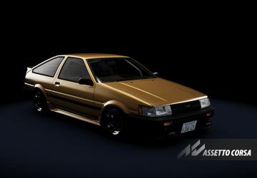 Toyota AE86 Levin S2версия 1.01.1 для Assetto Corsa
