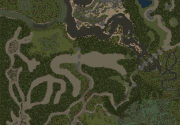 Карта «В объезд ущелья»версия 20.05.24 для Spintires: MudRunner (v25.02.21)