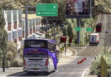 Sundanese Mapверсия 29.08.25 для Euro Truck Simulator 2 (v1.55.x)