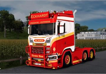 Scania S650 Eckhardtверсия 4.0 для Euro Truck Simulator 2 (v1.55.x)