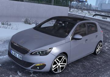 Peugeot 308версия 2.0.5 для American Truck Simulator (v1.49.x)