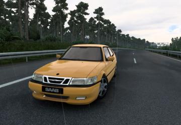 Saab 9_3 Aero 2002версия 1.1 для American Truck Simulator (v1.49.x)