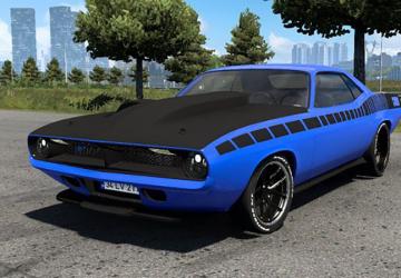 Plymouth Barracuda 1968версия 1.1 для American Truck Simulator (v1.49.x)
