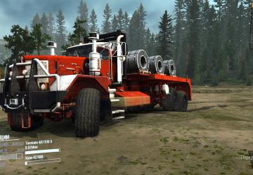 Kenworth_963версия 1.2 для Spintires: MudRunner (v14.08.19)