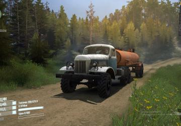 Текстуры для мода Zil 157 DLC Chernobylверсия 1.0 для Spintires: MudRunner (v25.02.21)