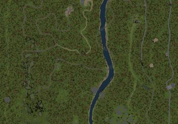 Карта «Глубинка»версия 1 для Spintires: MudRunner