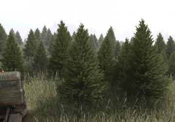 Молодая ель для редактора (дерево 3)версия 1.0 для SpinTires (v03.03.16 и выше)