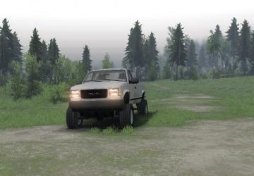 GMC Sierraверсия 1.0 для SpinTires (v03.03.16)