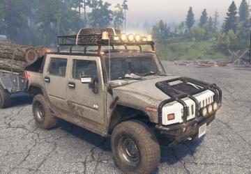Hummer H2версия 1 для SpinTires (v03.03.16)