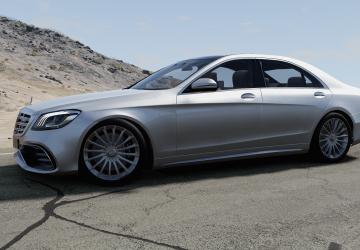 Mercedes-Benz S-Class (W222)версия 1.0 для BeamNG.drive (v0.35.x)