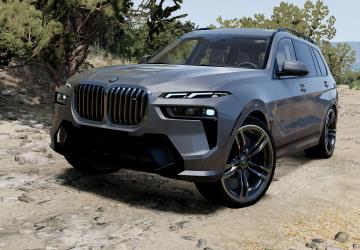 BMW X7 M60iверсия 1.0 для BeamNG.drive (v0.35.x)