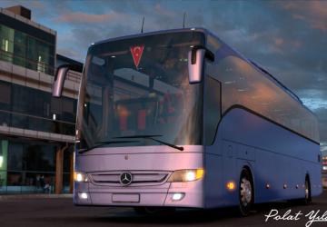 Mercedes Benz Tourismo Euro 5/6версия 1.2 для Euro Truck Simulator 2 (v1.51.x, - 1.55.x)