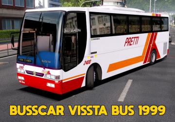 Busscar Vissta Bus 1999 4×2версия 1.9 для Euro Truck Simulator 2 (v1.55.x)