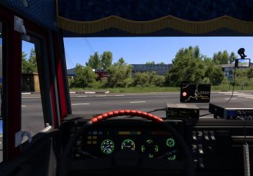 New GPS Kamazверсия 1.0 для Euro Truck Simulator 2 (v1.54.x-1.55.x)