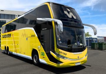 Marcopolo G8 1600 LDверсия 1.4 для Euro Truck Simulator 2 (v1.55.x)