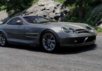 Mercedes-Benz SLR McLarenверсия 1.0 для BeamNG.drive (v0.35.x)