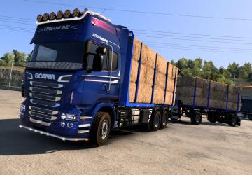 Scania R RJL Rigid Forest Partsверсия 2.0 для Euro Truck Simulator 2 (v1.55.x)