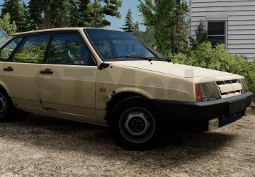 ВАЗ-2109версия 1.3 для BeamNG.drive (v0.35.x)