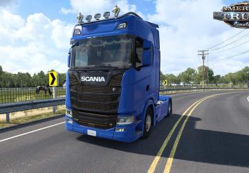 Scania S 2016версия 1.2.1 для American Truck Simulator (v1.49.x)