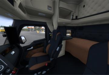 New Interior for the New Kenworth T680версия 1.0 для American Truck Simulator (v1.49.x)