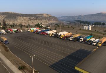 Better Truck Stops - Utahверсия 1.1 для American Truck Simulator (v1.49)