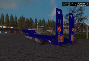 Трал для перевоза техникиверсия 1.0.0.0 для Farming Simulator 2017 (vFarming Simulator 2017)