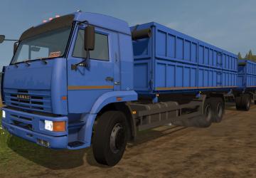 КамАЗ-65117версия 0.1.8 для Farming Simulator 2017 (v1.5.x)
