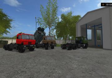 Татра-815 «Болотник» Тягач + Самосвалверсия 3.0 для Farming Simulator 2017