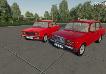 ВАЗ-2105/07версия 1.0.0.0 для Farming Simulator 2019 (v1.7x)