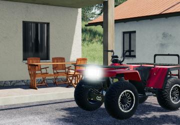 Lizard Quad Bear 350 4x4версия 1.1.0.0 для Farming Simulator 2019 (v1.7x)