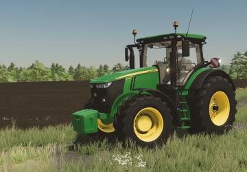 John Deere 7R Series 2014версия 1.0.0.0 для Farming Simulator 2022 (v1.14.x)