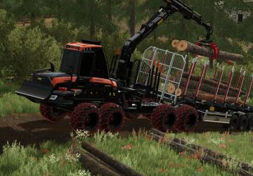 Ponsse Bison Shuttleверсия 1.1.0.1 для Farming Simulator 2022