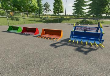 JD Grapple Bucketверсия 1.0.0.0 для Farming Simulator 2022