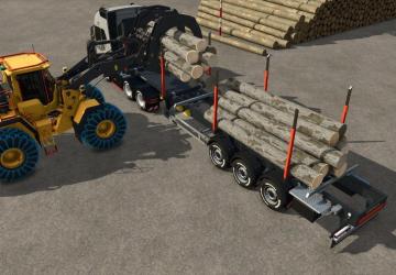 Schwarzmueller Timber Semitrailer WOPверсия 1.0.0.0 для Farming Simulator 2025