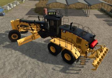 Caterpillar 18m3версия 1.0.0.0 для Farming Simulator 2025