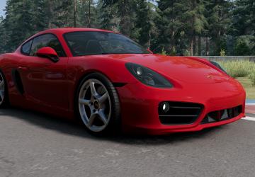 Porsche Cayman (718/981)версия 1.0 для BeamNG.drive (v0.35.x)