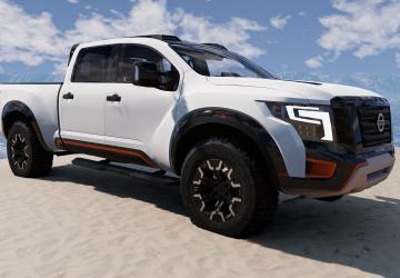 Nissan Titan Warrior (2017)версия 1.0 для BeamNG.drive (v0.35.x)