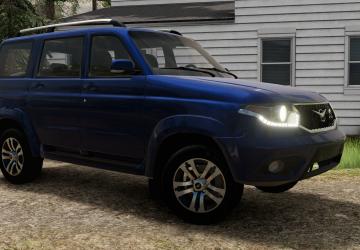 УАЗ Патриотверсия 1.4 для BeamNG.drive (v0.35.x)