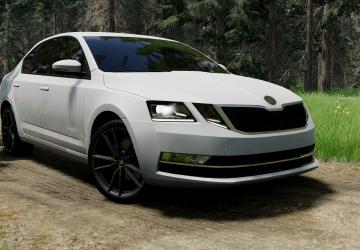 Skoda Octaviaверсия 1.0 для BeamNG.drive (v0.35.x)