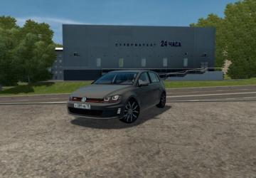 Volkswagen Golf GTI 2014версия 27.07.20 для City Car Driving (v1.5.9.2)