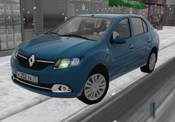 Renault Logan 1.6i MT/AT Luxe Privilege 2014v20.07.20 для City Car Driving (v1.5.9, 1.5.9.2)