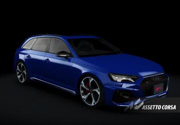 Audi RS4 Avant B9.5версия 1.0.1 для Assetto Corsa