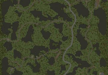 Карта «Озёрный край»версия 1.0 для Spintires: MudRunner (v22.03.19)