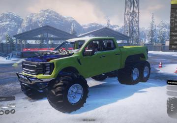 Crazys...RattleSnake 6x6версия 1.0 для SnowRunner (v19.1)